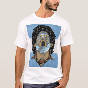 Camiseta Maradona Argentina Fã de Futebol