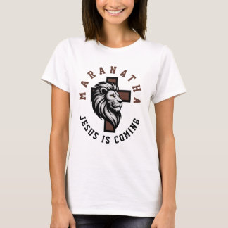 Camiseta Maranata Jesus está vindo