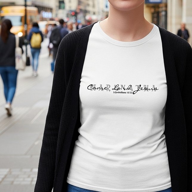 Camiseta Maranata - Vem Senhor Jesus (Criador carregado)