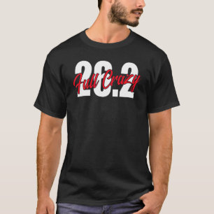 Camiseta Marathon 26 2 Miles Full Crazy Running Cool