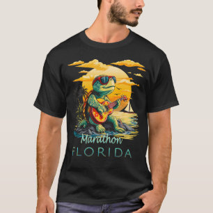Camiseta Marathon Florida Keys Vacation Turtle