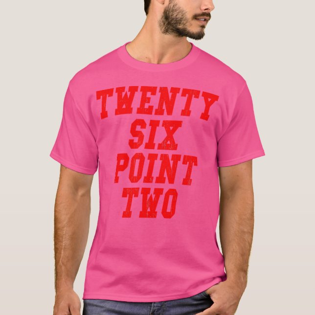 Camiseta Marathon Run 26 2 Miles 26 Ponto 2 (Frente)