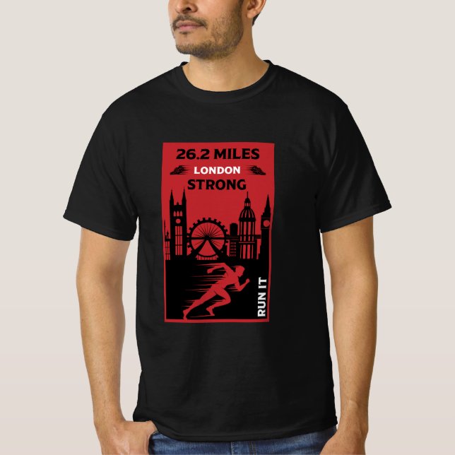 Camiseta Marathon Runner London 26.2 (Frente)