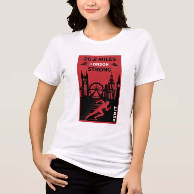 Camiseta Marathon Runner London 26.2 (Frente)
