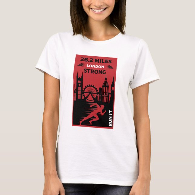 Camiseta Marathon Runner London 26.2 (Frente)