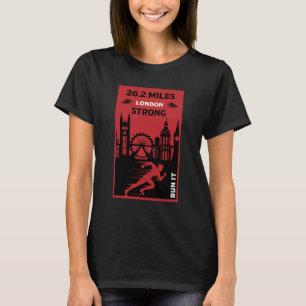 Camiseta Marathon Runner London 26.2