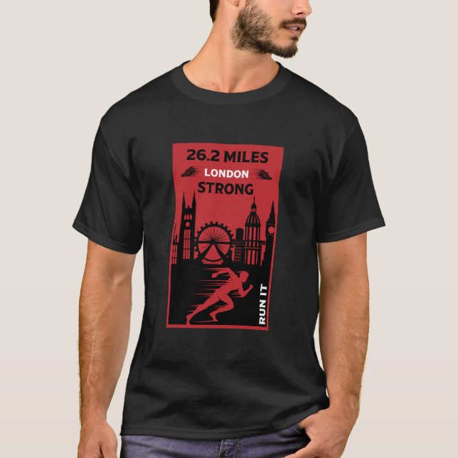 Camiseta Marathon Runner London 26.2 (Frente)