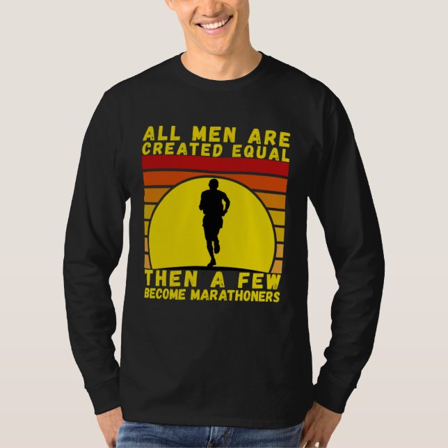 Camiseta Marathon Running For Jogging  And Enthusiast (Frente)