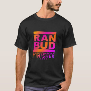 Camiseta Maratona Budapeste 2025 Concluinte