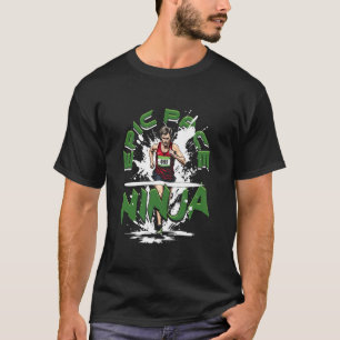 Camiseta Maratona Corredor De Maratona Correndo Ritmo Épico