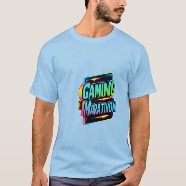 Camiseta Maratona de jogos (Frente)