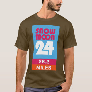 Camiseta Maratona de neve 24 262 Miles