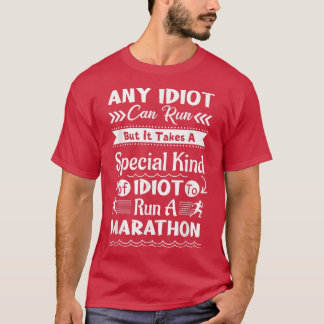 Camiseta Maratona Engraçada Arte Para Homens Mulheres Marat