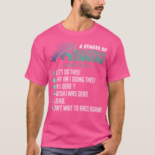 Camiseta Maratona Executando 6 Palcos Executando o Ultra Ru