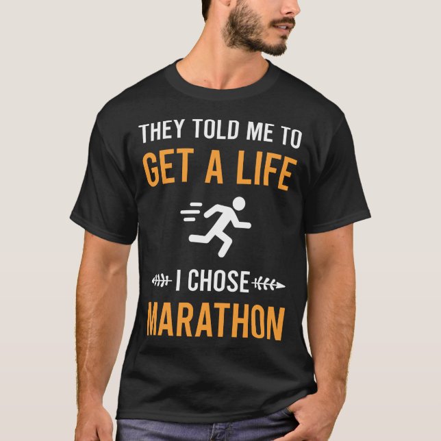 Camiseta Maratona Get A Life (Frente)