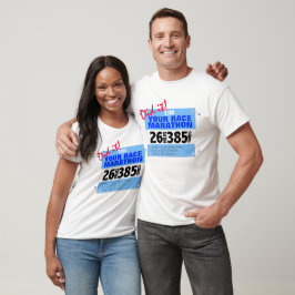 Camiseta Maratona Personalizada, 26 Milhas 385 Yds