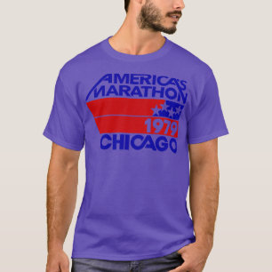 Camiseta Maratona Retro Chicago 1970 Americas Maratona
