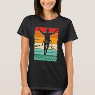 Camiseta Maratonista Iniciante Retro Conquistador de Marato