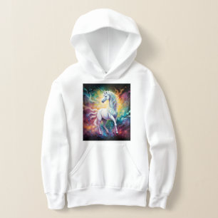 Camiseta Maravilha Branca: O Unicórnio Espectral Branco