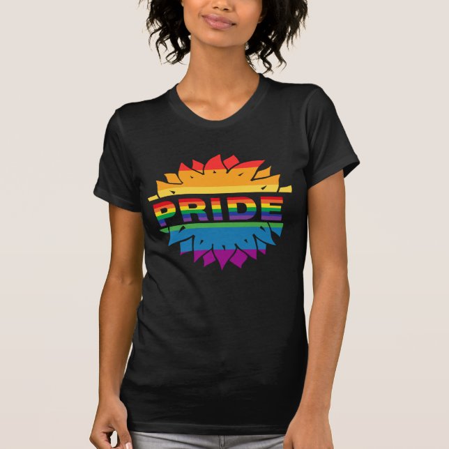Camiseta Maravilha do arco-íris gay lgbtq (Frente)