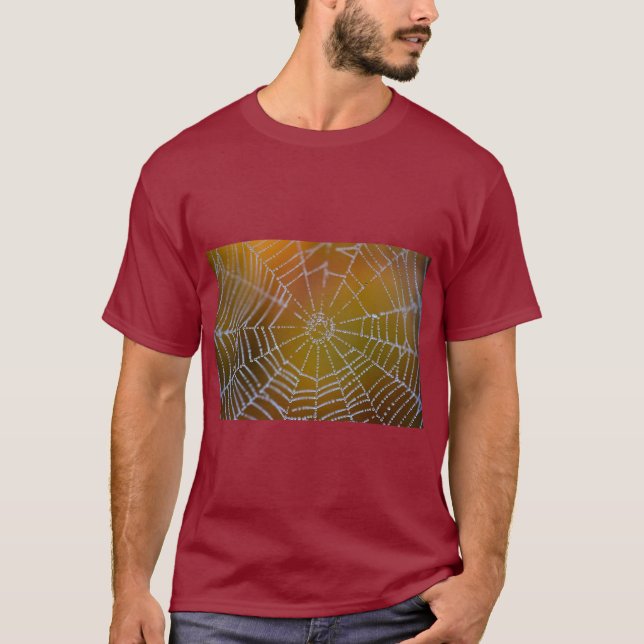 Camiseta Maravilhas da Web – Impressão Digital Moderna da W (Frente)