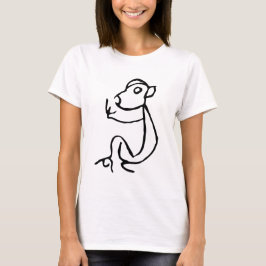 Camiseta Maravilhoso chinês Zodiac-Monkey-#001-02-
