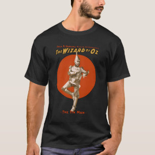 Camiseta Maravilhoso Mago De Oz Tin Man Mostrando Terra De 