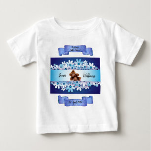 Camiseta Maravilhoso Urso Azul-Teddy Personalizado
