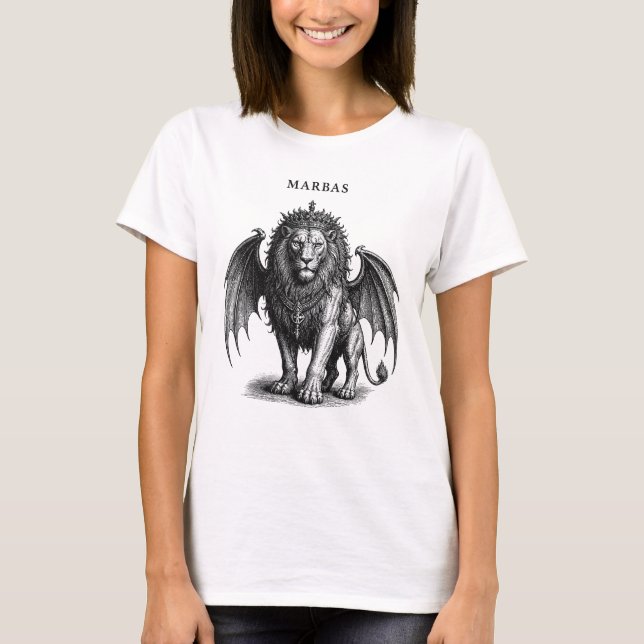 Camiseta Marbas, o Fazedor de Reis Infernal (Frente)