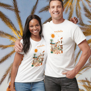 Camiseta Marbella Espanha férias mediterrâneo