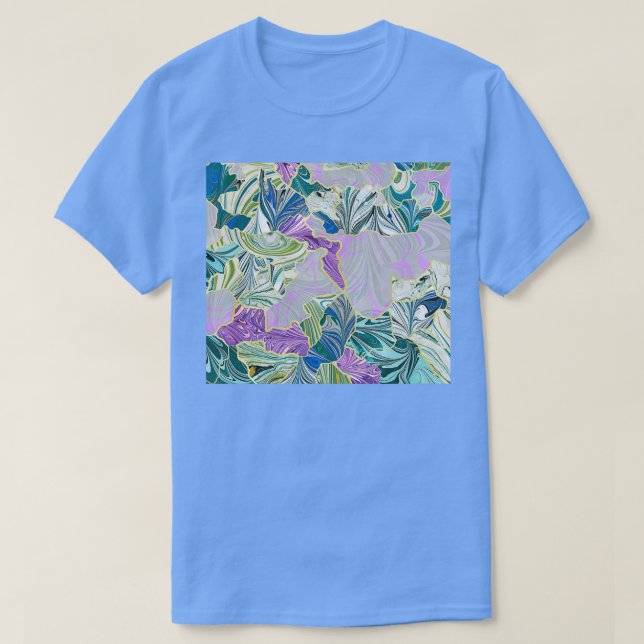 Camiseta Marbled Kintsugi Multicolor (Frente do Design)