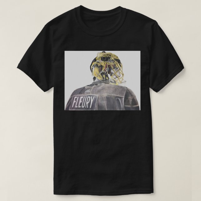 Camiseta Marc Andre Fleury Clássico T Shirt (Frente do Design)