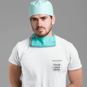 Camiseta Marca Campanha Trocar logotipo corporativo da empr
