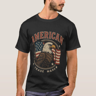 Camiseta Marca comercial americana
