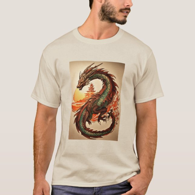 Camiseta "Marca de Drayagan: Tee de Enigma Místico" (Frente)