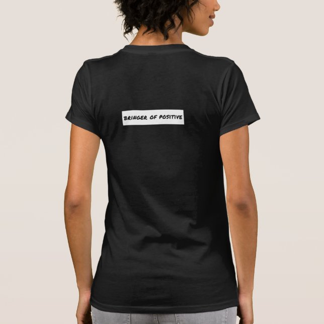 Camiseta Marca de Motivação Positiva (Verso)