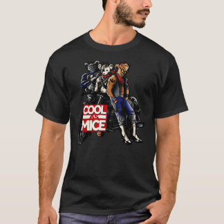 Camiseta marca de rato de motociclista Clássica