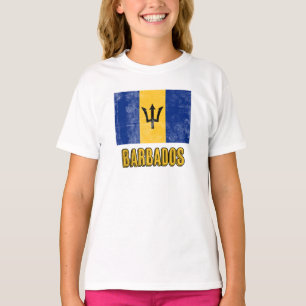 Camiseta Marca do olhar "Grunge" de Barbados.