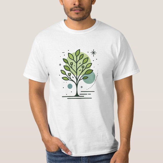 Camiseta Marca Personalizada da Greenleaf Nursery  (Frente)
