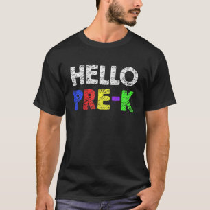 Camiseta Marca Primeiro Dia De Ensino Meninas Meninas