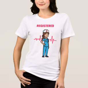 Camiseta Marca + Tecido "Enfermeiro Registrado" Soft Unisex