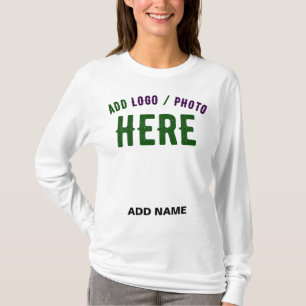 CAMISETA MARCA VERIFICADA BRANCA PERSONALIZÁVEL MODERNA
