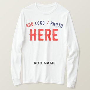 CAMISETA MARCA VERIFICADA BRANCA PERSONALIZÁVEL MODERNA