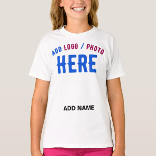 CAMISETA MARCA VERIFICADA BRANCA PERSONALIZÁVEL MODERNA