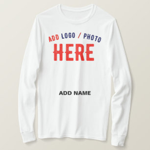 CAMISETA MARCA VERIFICADA BRANCA PERSONALIZÁVEL MODERNA