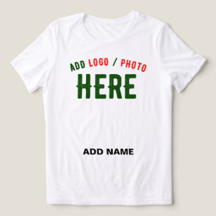 CAMISETA MARCA VERIFICADA BRANCA PERSONALIZÁVEL MODERNA