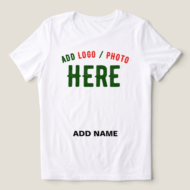 CAMISETA MARCA VERIFICADA BRANCA PERSONALIZÁVEL MODERNA (Design frontal)