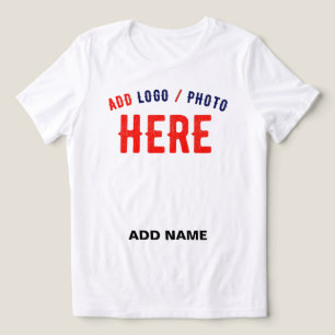 CAMISETA MARCA VERIFICADA BRANCA PERSONALIZÁVEL MODERNA