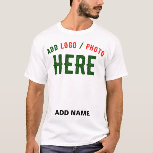 CAMISETA MARCA VERIFICADA BRANCA PERSONALIZÁVEL MODERNA