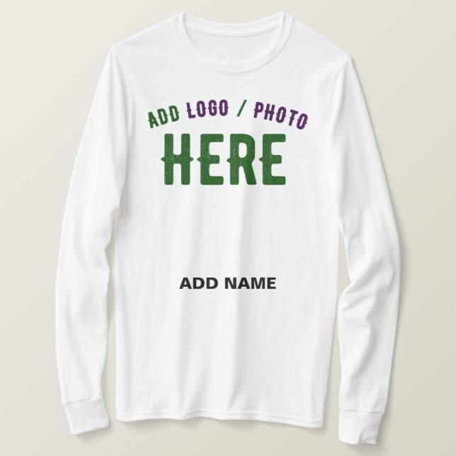 CAMISETA MARCA VERIFICADA BRANCA PERSONALIZÁVEL MODERNA (Frente do Design)